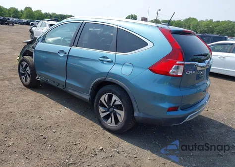 2015 Honda Cr-V Touring из США, поврежденный, VIN 5J6RM4H92FL019320